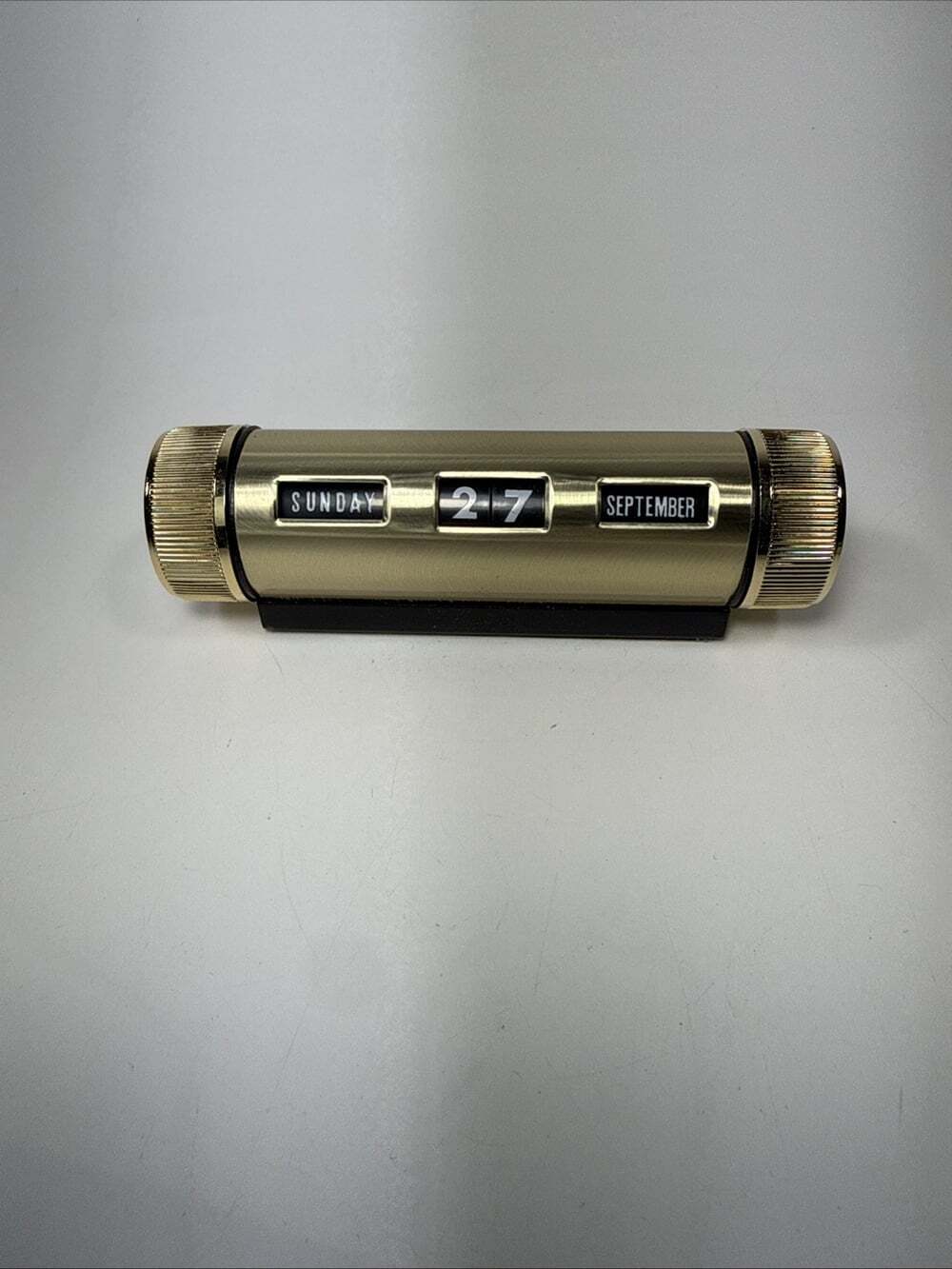 Perpetual Brass Gold To E Calendar New No Box Japan Made